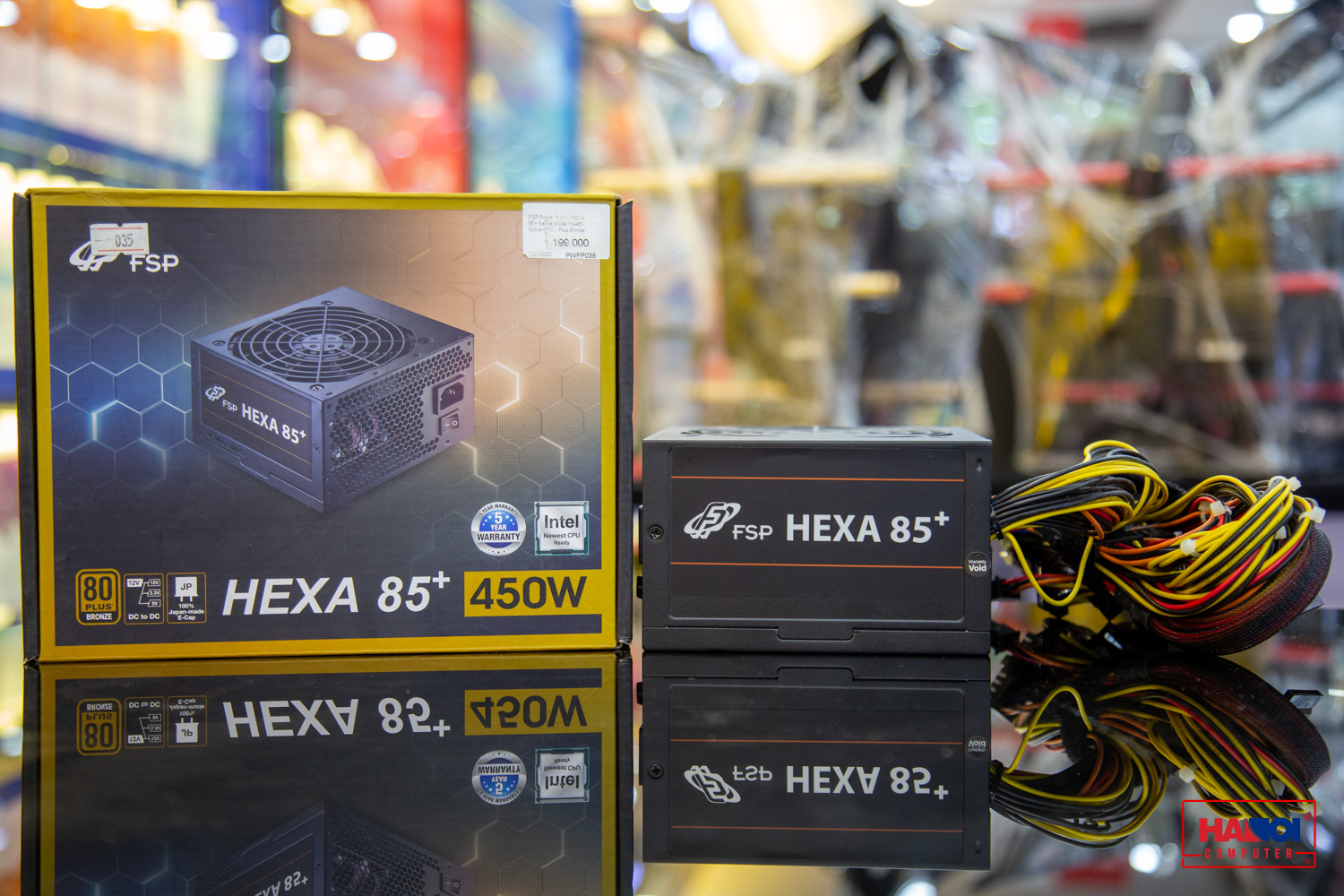 Nguồn FSP Power Supply HEXA 85+ Series Model HA450 Active PFC giới thiệu